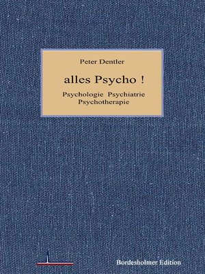 cover image of Alles Psycho!